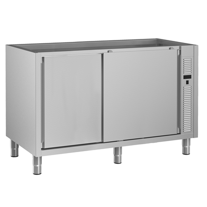 Standard Preparation1600 mm Ventilated Hot Cupboard with Shelf & Sliding Doors - no top