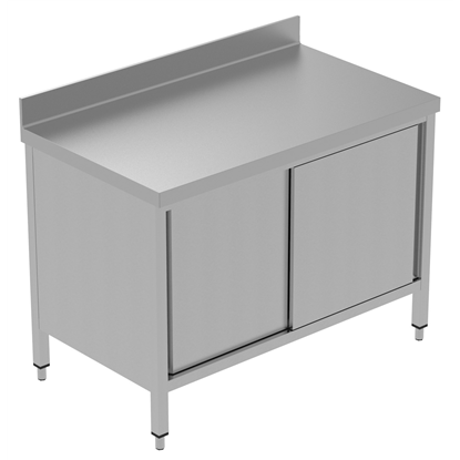 PLUS - Static Preparation1200 mm Worktop Cupboard with Upstand