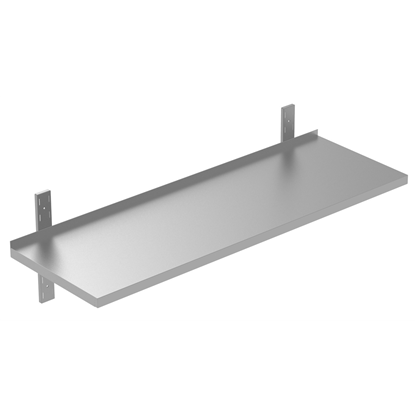 PLUS - Static Preparation1200 mm Solid Wall Shelf with Brackets