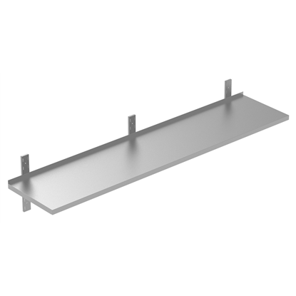 PLUS - Static Preparation1800 mm Solid Wall Shelf with Brackets