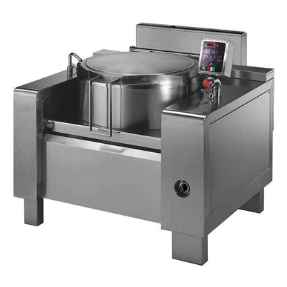 Cucine ad alta produttività Brasiera automatica elettrica ribaltabile con  mescolatore - vasca 90 litri (291201)