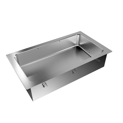 Drop-InDrop-in bain-marie, with one well (3 GN container capacity)