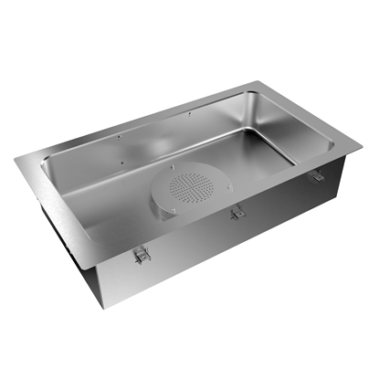 Drop-InDrop-in bain-marie, air ventilated, with one well (3 GN container capacity)
