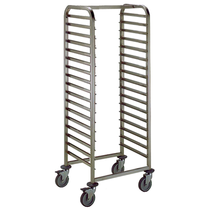 Service Trolleys17 container trolley 530x400mm