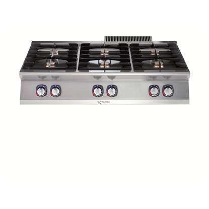 Modular Cooking Range Line700XP 6-Burner Gas Boiling Top