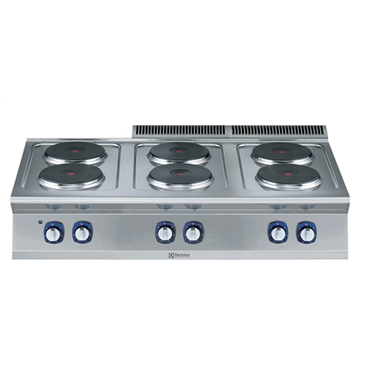 Modular Cooking Range Line700XP 6-Hot Plates Electric Boiling Top Range