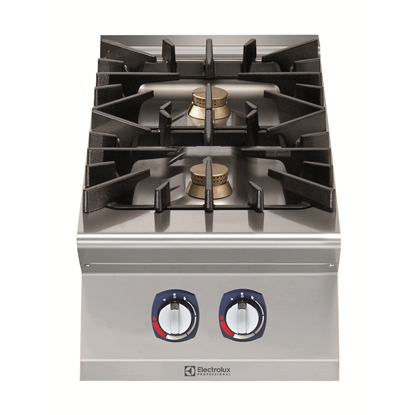 Modular Cooking Range Line900XP 2-Burner Gas Boiling Top with 3mm worktop and electric ignition