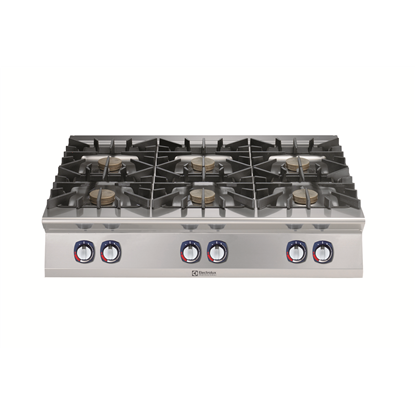 Modular Cooking Range Line900XP 6-Burner Gas Boiling Top, 7.5  kW - Town Gas