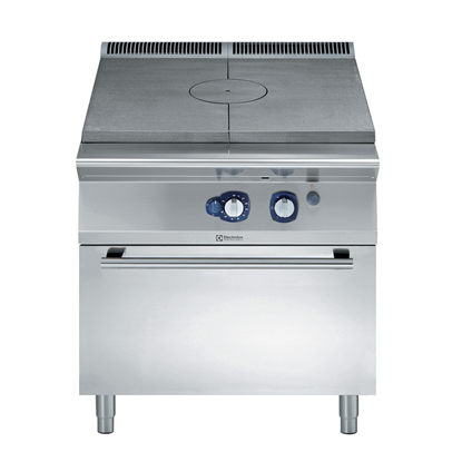 Modulaire bereidingsapparatuur900XP Fornuis, gas kookplaat 10,5 kW, gas oven
