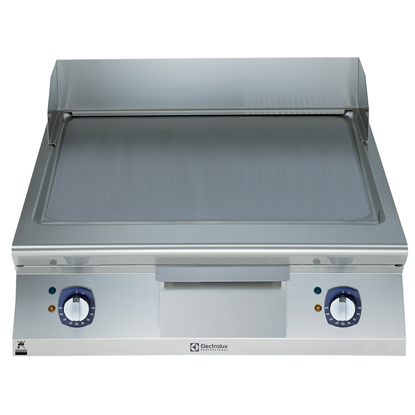 Modular Cooking Range Line900XP 800mm Electric Fry Top, Smooth Brushed Chrome Plate