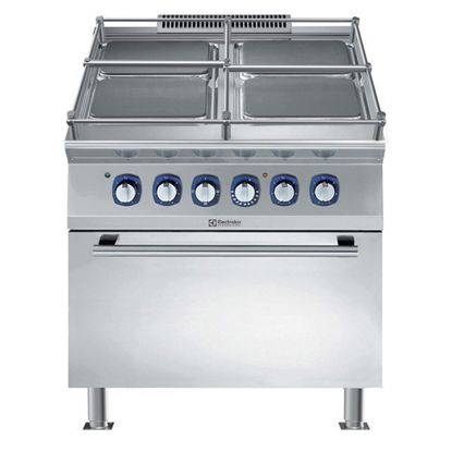 Modular Cooking Range Line900XP 4 Electric Hot Plate Range on Electric Oven - Marine