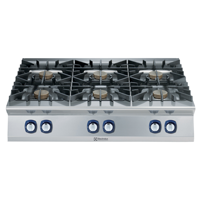 Modular Cooking Range Line900XP 6-Burner Gas Boiling Top, 7.5  kW - Town Gas