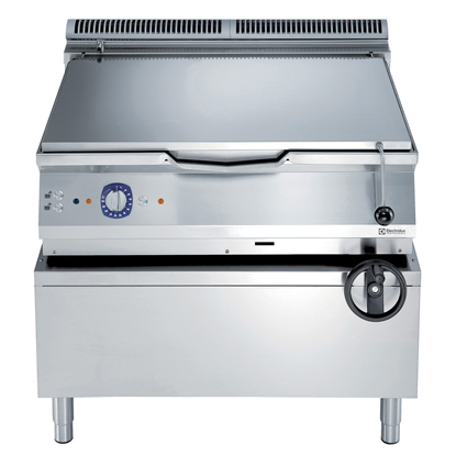 High Productivity Cooking80-lt gas tilting braising pan with Duomat cooking surface, thermostatic control - Tunisia