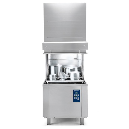 WarewashingPot&Pan Washer with Automatic Hood and Front/Side Feeding, Multi-Rack Support 833mm