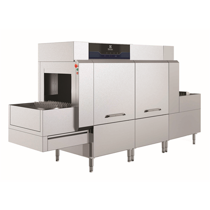 WarewashingFlight type dishwasher, 1 tank, 5200 dishes/h, electric, 750mm loading, 1000mm unloading