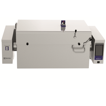 Cocina de alta productividadSartén Basculante a Presión eléctrica, 170lt a pared