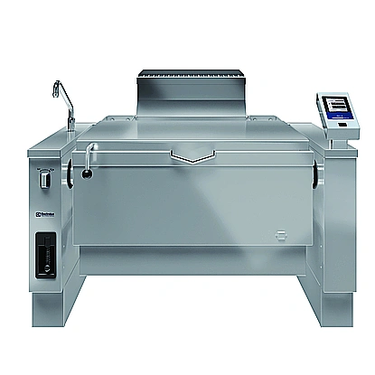 ProThermetic SprintGas Tilting Braising Pan, 170lt, Hygienic Profile, Freestanding, external control panel