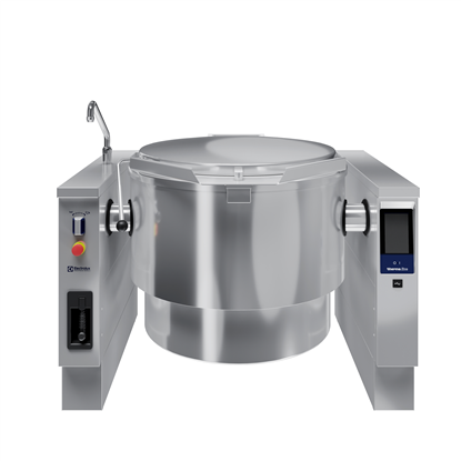 ProThermetic SprintElectric Tilting Boiling Pan, 200lt Hygienic Profile, Freestanding with Stirrer