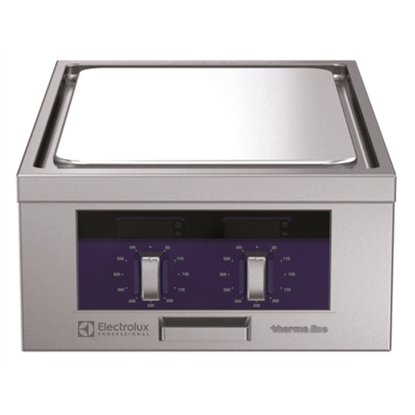 Línea de Cocción Modularthermaline 80 - Free-cooking Top eléctrico 500 mm, con placa lisa, 1 lado