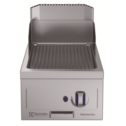 Modular Cooking Range Linethermaline 85 - Half Module Gas Fry Top, 1 Side with Backsplash