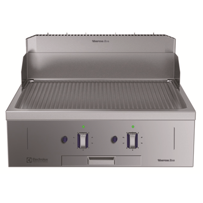 Modular Cooking Range Linethermaline 85 - Full Module Gas Fry Top, 1 Side with Backsplash (Town Gas)