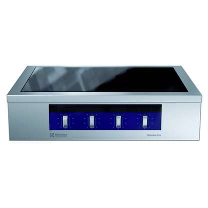 Modular CookingGlaskeramikhäll med infraröda element, 4 zoner, betjänas från 1 sida