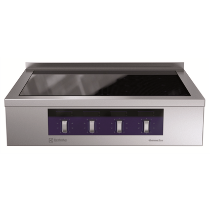 Modular Cooking Range Linethermaline 90 - 4 Zone Induction Top, 1 Side with Backsplash