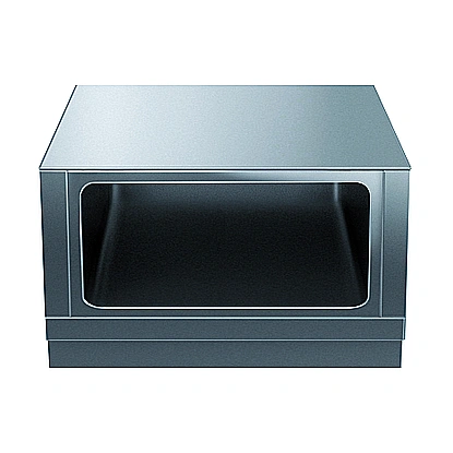Modular Cooking Range Linethermaline 90 - 900 mm Open base, 1 Side (H3) - H=450-Marine