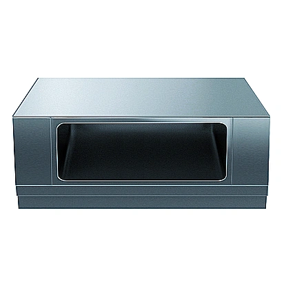 Modular Cooking Range Linethermaline 90 - 1500 mm Open base, 1 Side (H3) - H=450-Marine