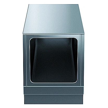 Modular Cooking Range Linethermaline 90 - 400 mm Open base, GN conform, 1 Side (H3) - H=450-Marine