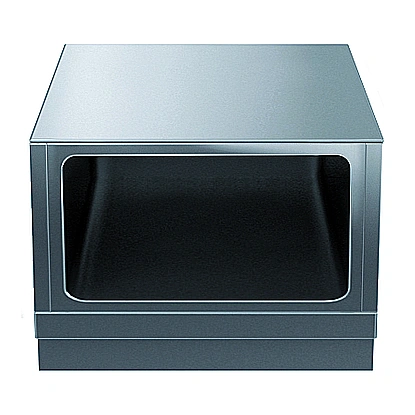 Modular Cooking Range Linethermaline 90 - 700 mm Open base, GN conform, 1 Side (H3) - H=450-Marine