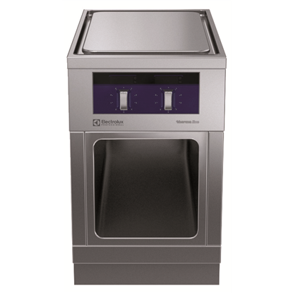 Modular Cooking Range Linethermaline 90 - 2 Zone Freestanding Electric Solid Top with Ecotop, 1 Side, H=700 - H3 -Marine