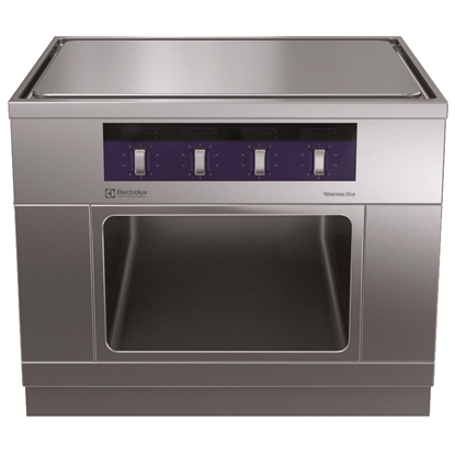 Modular Cooking Range Linethermaline 90 - 4 Zone Freestanding Electric Solid Top, 1 Side, H=700 - H3 -Marine