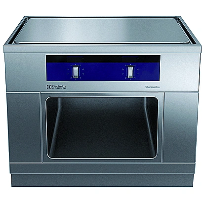 Modular Cooking Range Linethermaline 90 - 4 Zone Freestanding Electric Solid Top, 2 Sides, H=700 - H3 -Marine