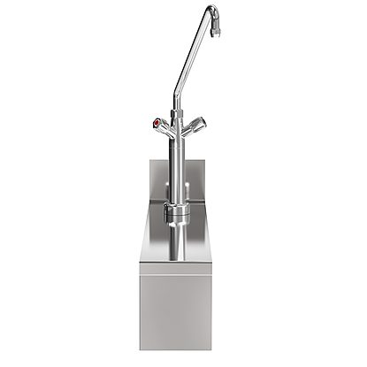 Cooking LineWater mixing tap with knobs, 1 Side - Marine USPHS only M2M