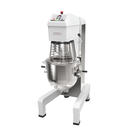 Planetary Mixers<br>Stainless Steel Planetary Mixer for Bakery, 40 lt. - Electronic + hub