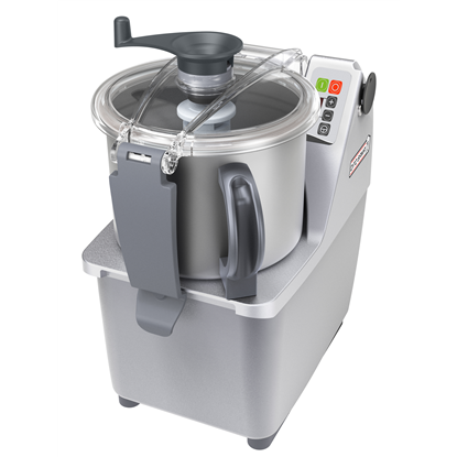 Cutter Mixer<br>Cutter mixer con vasca in INOX da 5,5 litri, velocità variabile
