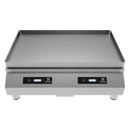 LiberoLightInduction Griddle, stainless steel smooth plate