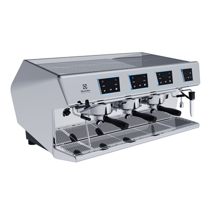 Sistema de caféCafetera espresso tradicional, 3 grupos Maestro, boiler de 15,6 litros
