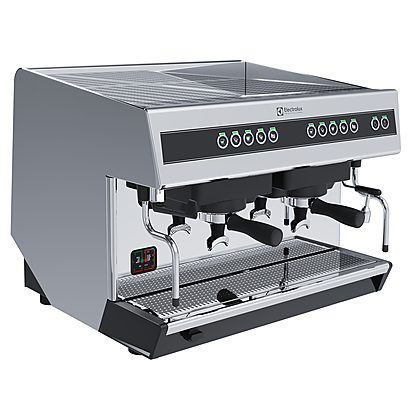 Sustavi za pripremu kaveTradicionalni espresso kafe aparat, 2 grupe, 9,9 litara bojler, elektronički panel