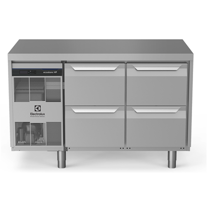 Digital Undercounterecostore HP Premium Refrigerated Counter - 290lt, 4-Drawer