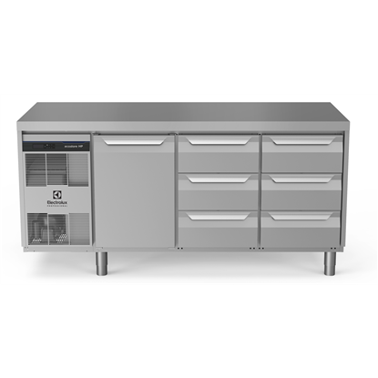 Digital Undercounterecostore HP Premium Refrigerated Counter - 440lt, 1-Door, 6x1/3 Drawers