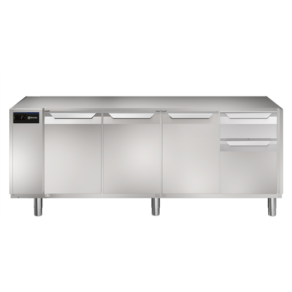 Digitale Kühltischeecostore HP Premium Refrigerated Counter - 590lt, 2-Door, 1/3+2/3 Drawers, No Top