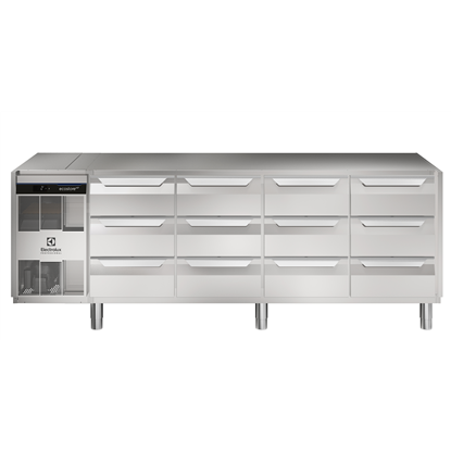 Digitale Kühltischeecostore HP Premium Refrigerated Counter - 590lt, 12x1/3 Drawers, No Top