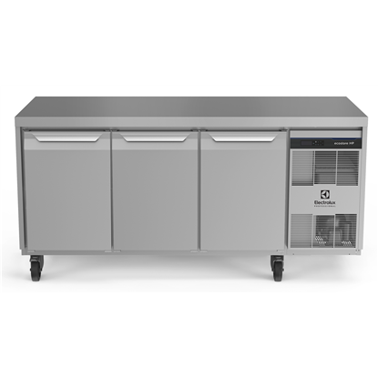 Digital Undercounterecostore HP Premium Refrigerated Counter - 440lt, 3-Door, Cooling Unit Right, UK Plug