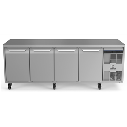 Digital Undercounterecostore HP Premium Refrigerated Counter - 590lt, 4-Door, Right Cooling Unit, UK Plug
