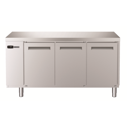 Table réfrigéréeTable réfrigérée Ecostore 3 portes - Centrale  -2°+10°C - Prédisposée groupe à distance - R134a