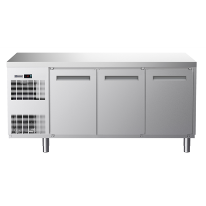 Digital frysbänkFrysbänk. Ecostore HP 3 dörrar. -22-15°C. Inbyggd kompressor. 440L. R290