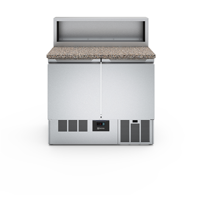 Digital UndercounterRefrigerated Counter Saladette - 250lt, 2 Doors (R290)