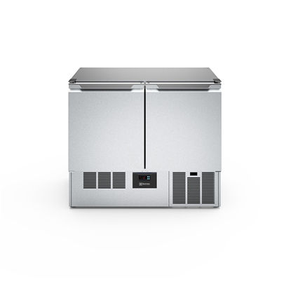 Digital UndercounterCompact Refrigerated Counter - 250lt, 2 Doors no worktop (R290)